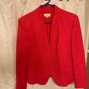 Ann Taylor Loft Fuchsia Blazer Size 12